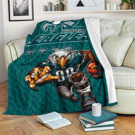 eagles throw blanket